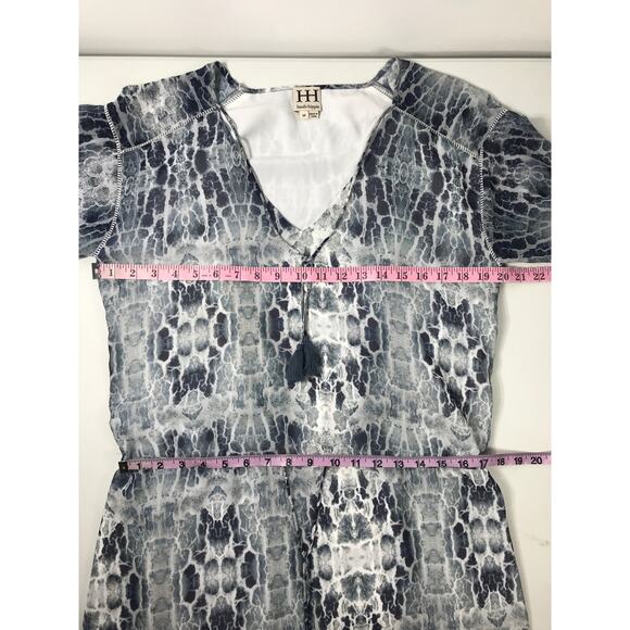 Haute Hippie Women's M Dress Long Sleeve Tassels Lightweight Airy Festival Boho - Picture 11 of 12